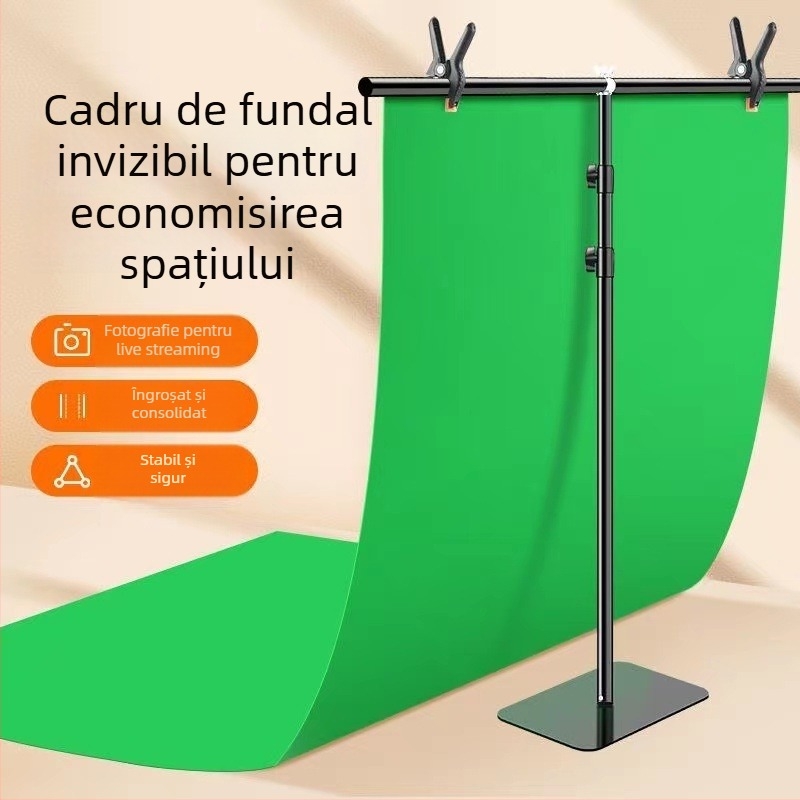 Suport fundal pentru studio, cadru plat, metal, Autonomy, destinat fotografierii hainelor