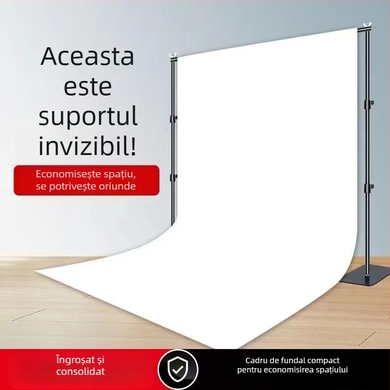 Suport fundal pentru studio, cadru plat, metal, Autonomy, destinat fotografierii hainelor