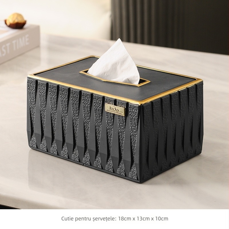 Scrumieră cu capac - Rășină, Stil modern minimalist, Reutilizabil (Material: Rășină; Stil: Modern minimalist; Brand: Aizhi; Cutie: 10 buc.)