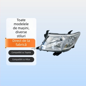 Far de far pentru Toyota Hilux – lampă halogenă, carcasă din plastic/PC/ABS, 60W, durată de viață 10000 ore