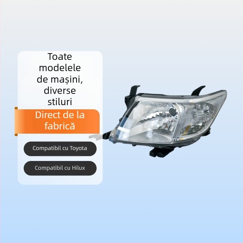 Far de far pentru Toyota Hilux – lampă halogenă, carcasă din plastic/PC/ABS, 60W, durată de viață 10000 ore
