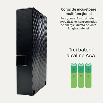 Blocare cu amprentă pentru dulapuri, ABS, model M-2506-Z01/Z02, pentru uz casnic, stil modern minimalist