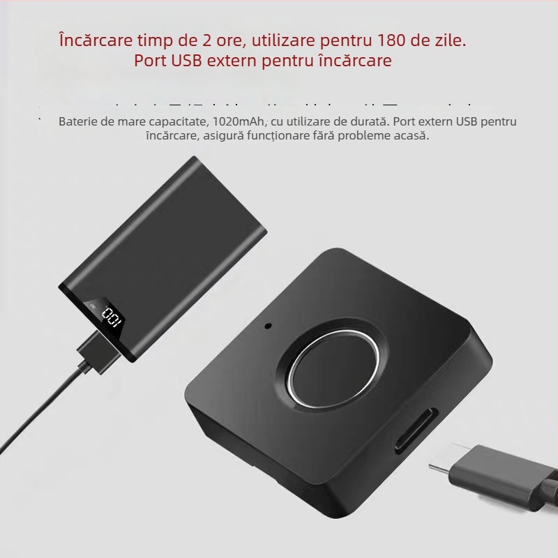  Încuietoare pentru sertar cu amprentă, model B-P-02S4; capacitate 20 de amprente; timp de scanare <0,3 s; FAR <0,002%; baterie reîncărcabilă 800 mAh.
