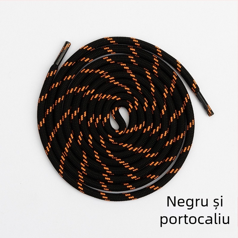 Șireturi de pantofi Round Jump Point, multifuncționale; pentru alte tipuri de încălțăminte, de iarnă