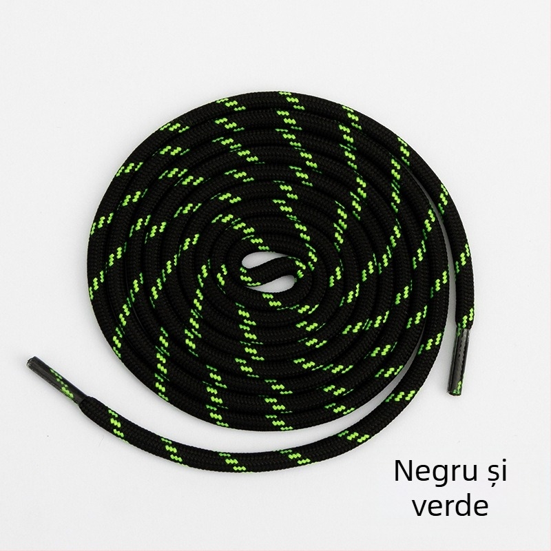 Șireturi de pantofi Round Jump Point, multifuncționale; pentru alte tipuri de încălțăminte, de iarnă