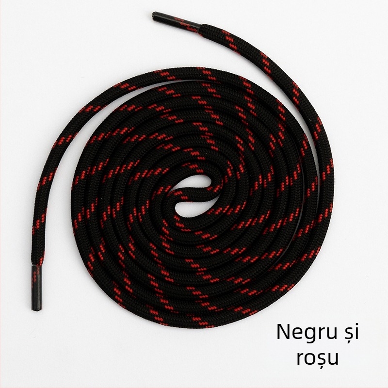 Șireturi de pantofi Round Jump Point, multifuncționale; pentru alte tipuri de încălțăminte, de iarnă