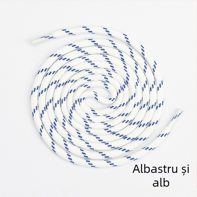 Șireturi de pantofi Round Jump Point, multifuncționale; pentru alte tipuri de încălțăminte, de iarnă