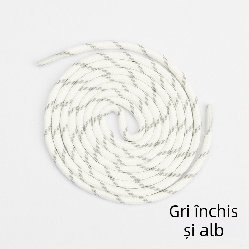 Șireturi de pantofi Round Jump Point, multifuncționale; pentru alte tipuri de încălțăminte, de iarnă