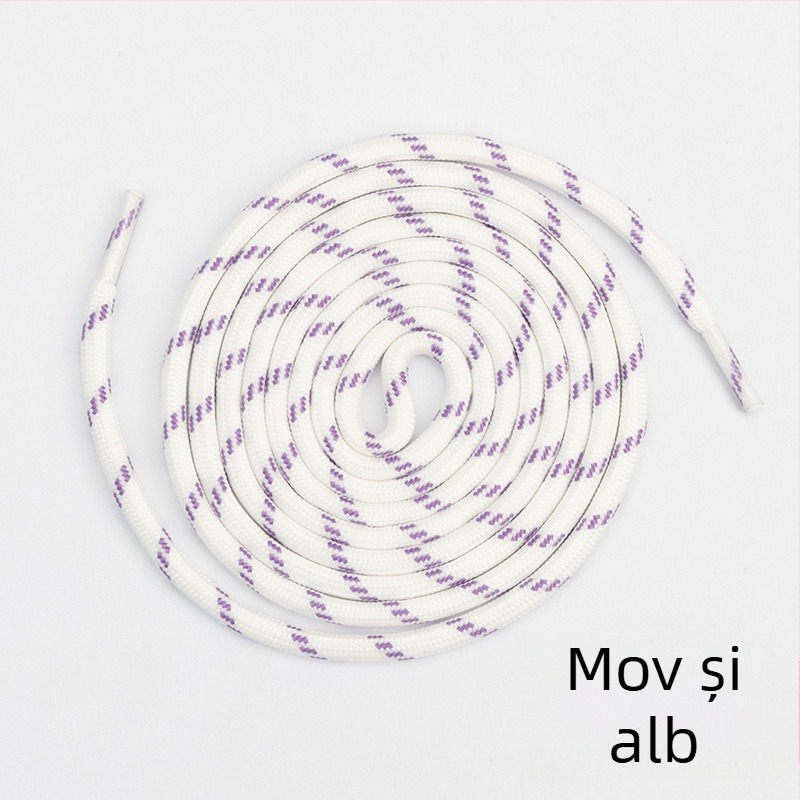 Șireturi de pantofi Round Jump Point, multifuncționale; pentru alte tipuri de încălțăminte, de iarnă