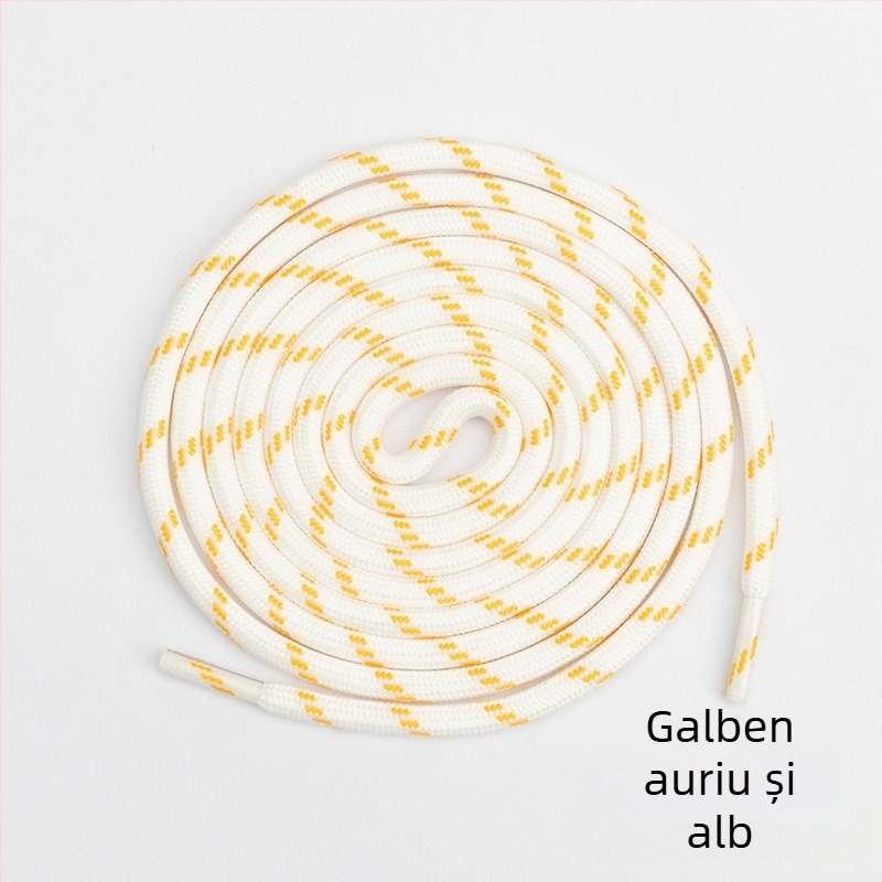 Șireturi de pantofi Round Jump Point, multifuncționale; pentru alte tipuri de încălțăminte, de iarnă