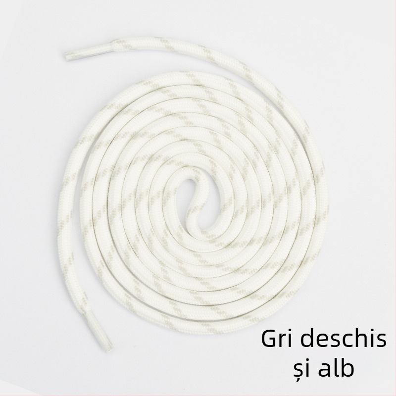 Șireturi de pantofi Round Jump Point, multifuncționale; pentru alte tipuri de încălțăminte, de iarnă