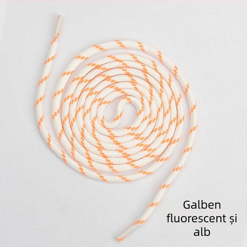 Șireturi de pantofi Round Jump Point, multifuncționale; pentru alte tipuri de încălțăminte, de iarnă