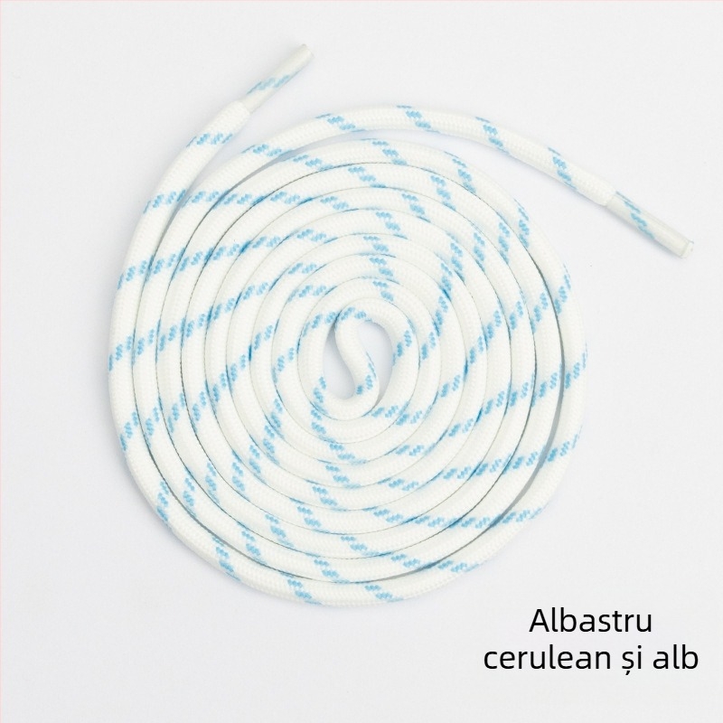 Șireturi de pantofi Round Jump Point, multifuncționale; pentru alte tipuri de încălțăminte, de iarnă