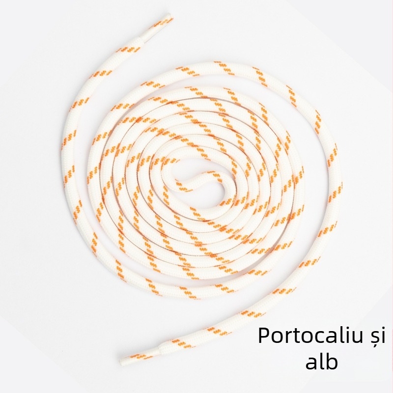 Șireturi de pantofi Round Jump Point, multifuncționale; pentru alte tipuri de încălțăminte, de iarnă