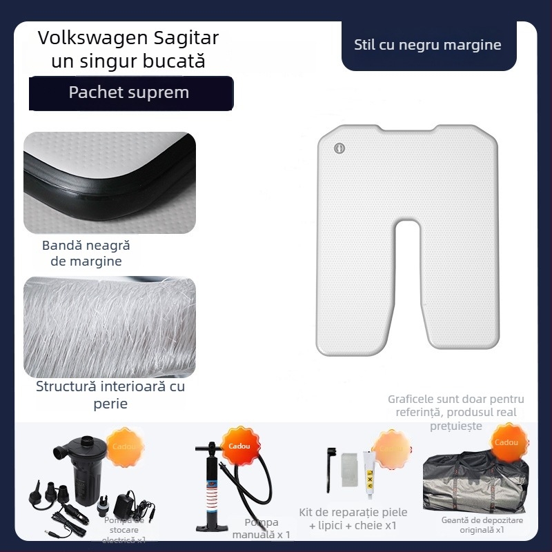 Pat de dormit gonflabil pentru camping, suprafață texturată îmbunătățită, PVC prietenos cu mediul, design personalizabil, până la 500 kg