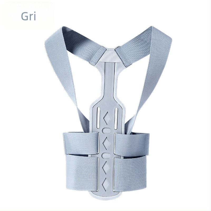 Xing Yu Curea de corecție a posturii pentru copii și adulți, cu suport keel, model JZD-01, Material PU fibre/spandex, Sezoane: vară, primăvară, toamnă