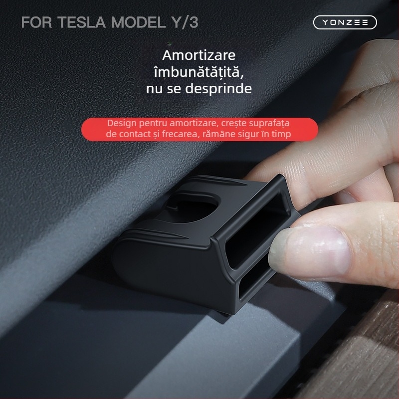 Adaptor pentru clips aromatizant pentru ieșirea de aer a consolei centrale Tesla Model 3/Y/YL, montaj snap-on