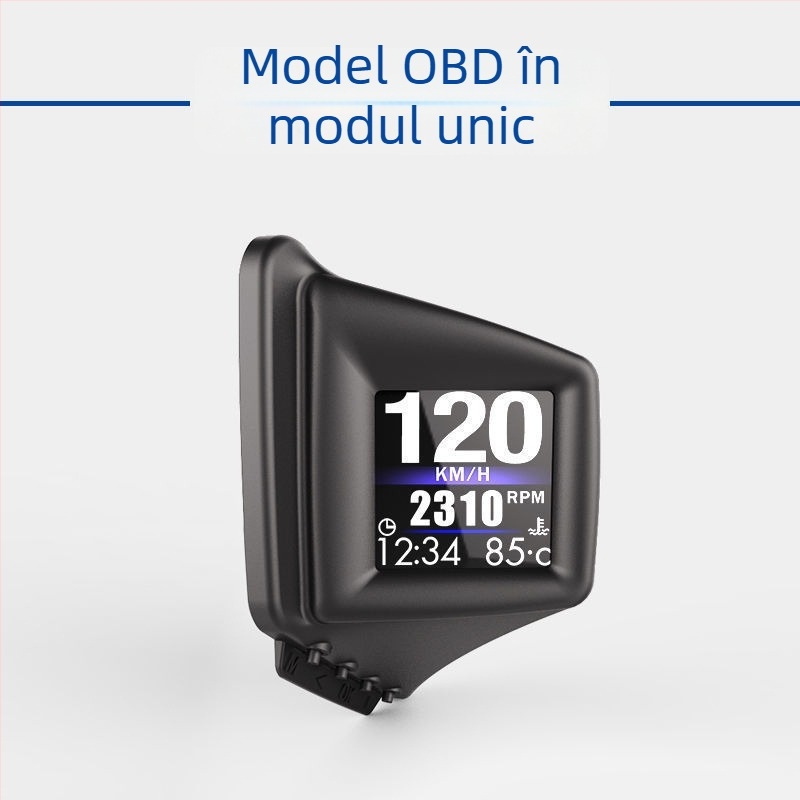 HUD pentru vehicule, ecran LCD de înaltă definiție, montat pe vehicul, model A401, articol MExB777y
