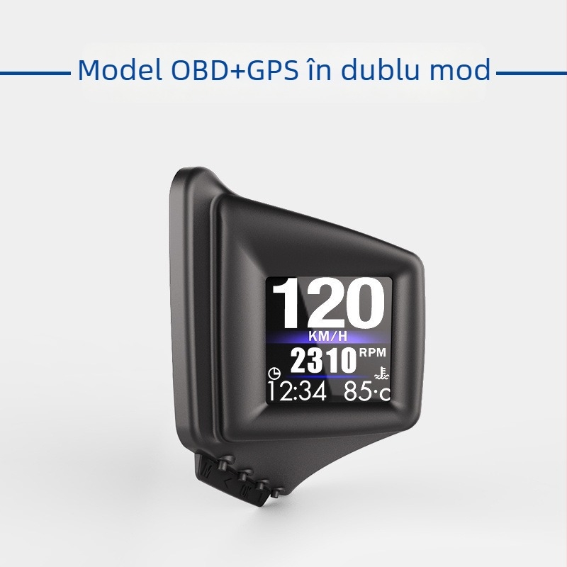 HUD pentru vehicule, ecran LCD de înaltă definiție, montat pe vehicul, model A401, articol MExB777y
