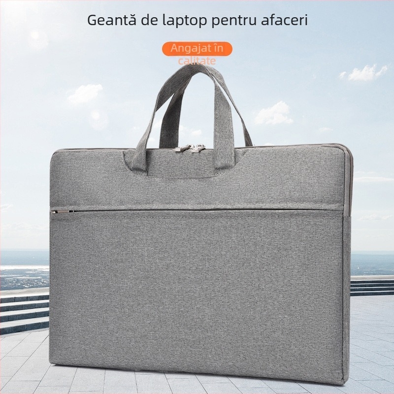 Geantă de laptop pentru afaceri cu mâner telescopic (Pânză Oxford; Anti-Furt; Impermeabil; Rezistentă la uzură; Reducere a sarcinii)