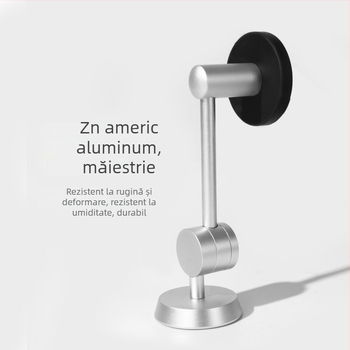 Raft pentru filtre de espresso din aluminiu, prindere magnetică, montaj pe perete, 1 nivel, stil modern minimalist