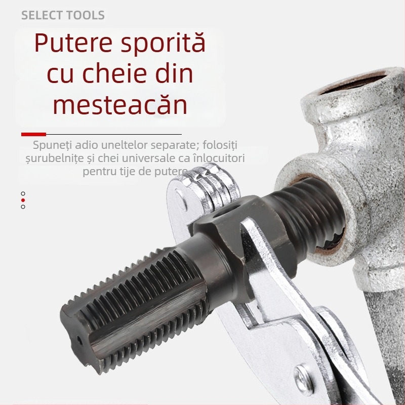 Extractor de șuruburi pentru robinete și țevi – unealtă din oțel carbon pentru îndepărtarea șuruburilor uzate sau rupte