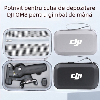 Geantă de protecție rigidă pentru stabilizatorul OM8 — material PU, compatibil cu OM8, brand Zero type, marcă privată autorizată, factură inclusă