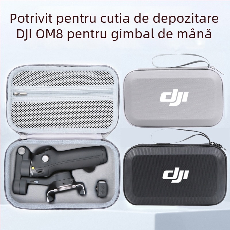 Geantă de protecție rigidă pentru stabilizatorul OM8 — material PU, compatibil cu OM8, brand Zero type, marcă privată autorizată, factură inclusă