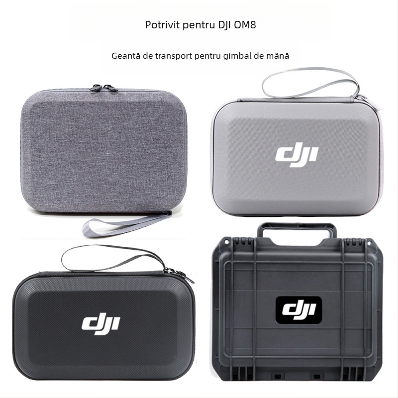 Geantă de protecție rigidă pentru stabilizatorul OM8 — material PU, compatibil cu OM8, brand Zero type, marcă privată autorizată, factură inclusă