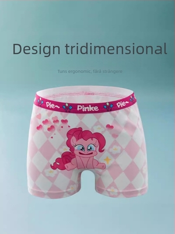 Boxeri pentru fete, 95% bumbac + 5% elastan, Clasa A, 4 buc. în pachet, Vara 2024