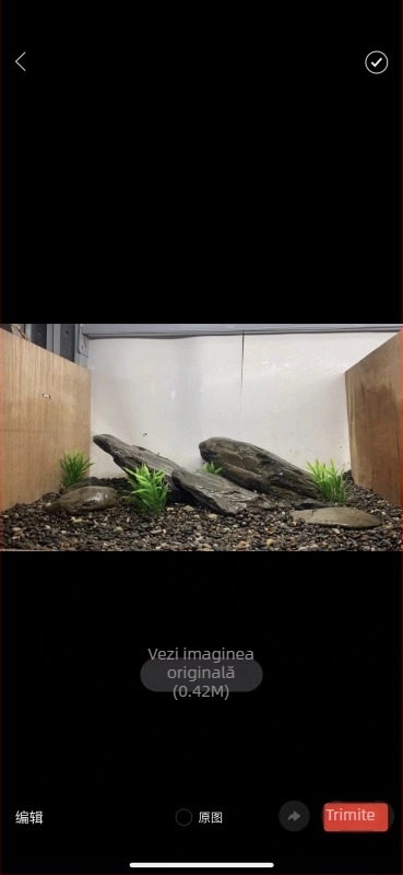 Piatră principală pentru amenajarea acvariului, set de stânci pentru pești, creveți și țestoase