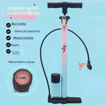 Pompa manuală de aer pentru mașini electrice, biciclete și tricicluri