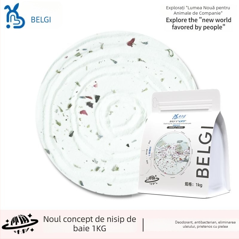 Berji nisip deodorant pentru baie hamsteri – Nu este importat