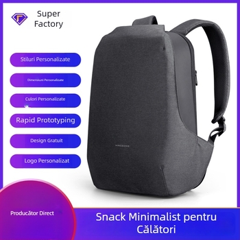 Rucsac de călătorie unisex, impermeabil, 20-35 L, pentru laptop de 15 inch, poliester
