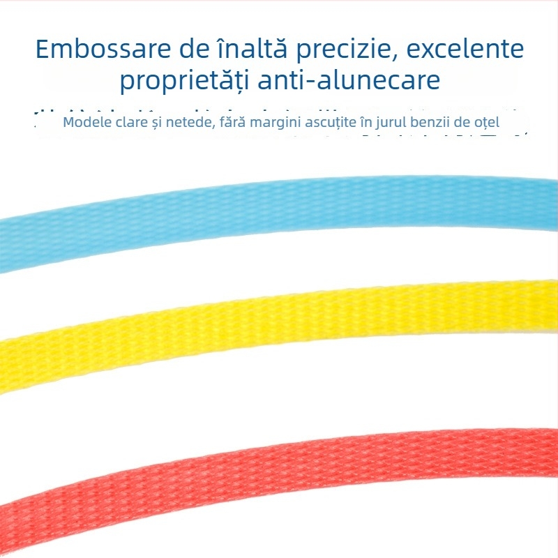 Bandă PP pentru ambalare pentru mașini, lățime 12 mm, grosime 12 mm, rezistență la tracțiune 100 kg, role Ø40 mm, diametru interior Ø20 mm