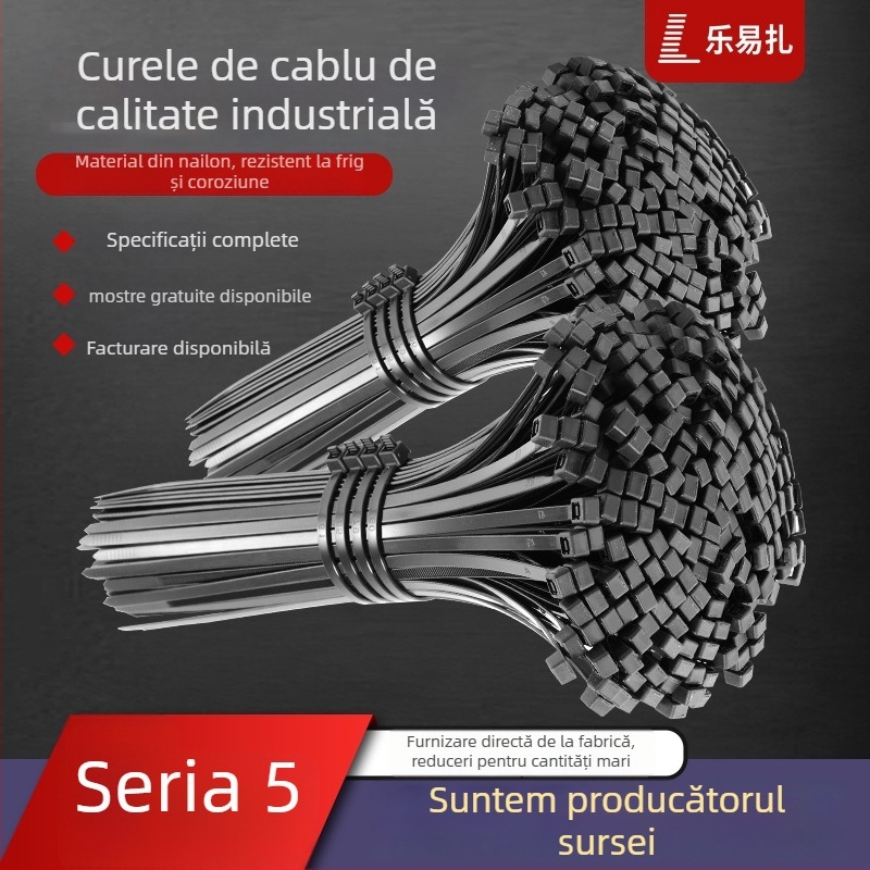 Legături din nailon PA66 cu încuietoare, pentru aplicații agricole și auto — Brand Leyi zai