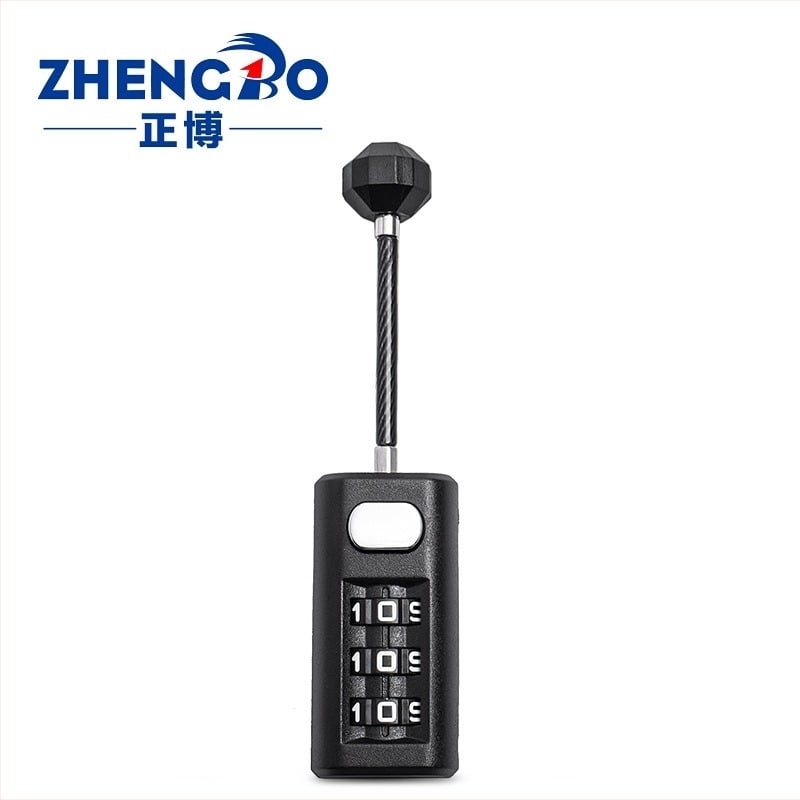 Lacăt cu cod de trei cifre – material ABS, model YF19623, seria Padlock, anti-furt pentru bagaje