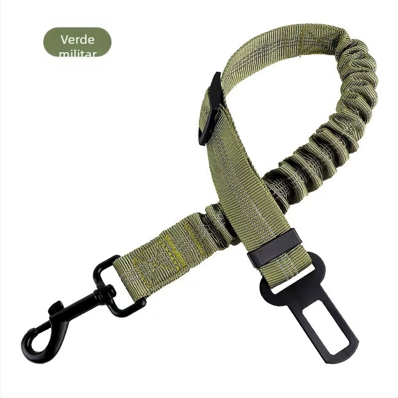 Centură de siguranță pentru câine în mașină – curea de tracțiune din nylon, reglabilă, retractabilă, Origine Zhejiang