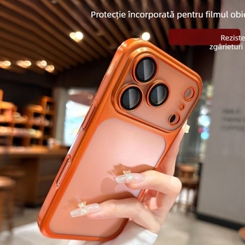 Carcasă dură protecție pentru seria iPhone 13/14 cu finisaj mat electroplatat — anti-alunecare, disipare a căldurii, anti-amprente, protecție la căderi