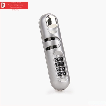 Lacăt pentru bagaje S006 din aliaj de zinc, tip lacăt-cutie, rezistent la apă, accesoriu pentru bagaje