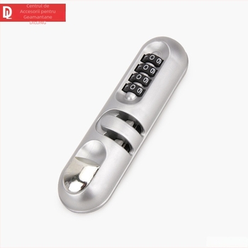 Lacăt pentru bagaje S006 din aliaj de zinc, tip lacăt-cutie, rezistent la apă, accesoriu pentru bagaje