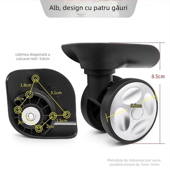 Set de roți pentru bagaje — roți universale, roți pentru valize, accesorii pentru bagaje; Brand: Other, Material: 20213, An/Sezon de lansare: Primăvara 2025, Categorie: accesorii pentru bagaje