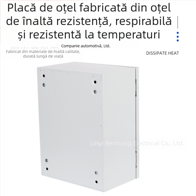 JXF1 Cutie de control montată pe perete pentru distribuție electrică, montaj pe suprafață, oțel laminat la rece, IP35, 1–6 circuite