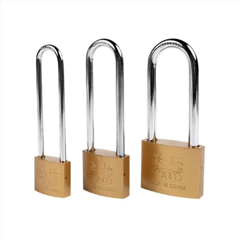 Încuietoare pentru dulapuri casnice cu tijă lungă, nucleu din cupru imitativ, stil modern minimalist, potrivită pentru casă și școală