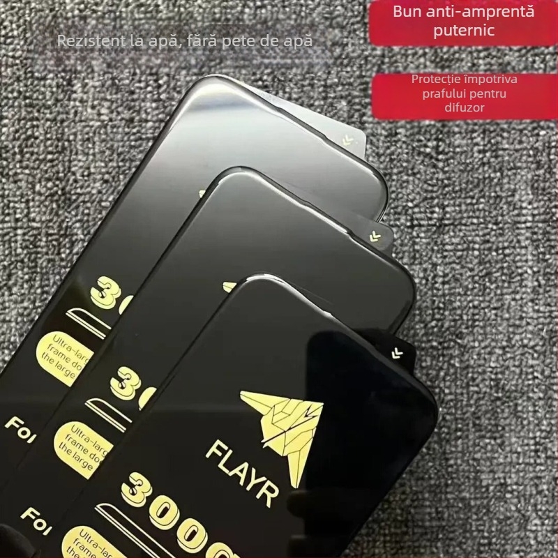 Protecție ecran din sticlă temperată 3D pentru iPhone 14 Pro Max