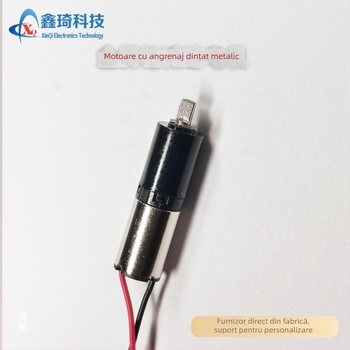 Motor cu perie, cu angrenaj planetar și ax de ieșire din metal pentru lacăte cu amprentă; motor DC, ROHS, ≤36V, micro motor