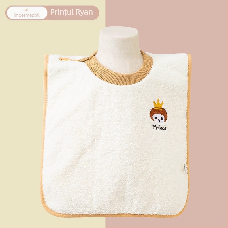 Prosop de spălat pentru bebeluși din catifea coral, model desen animat, brodat, pentru sugari, 80-100 g