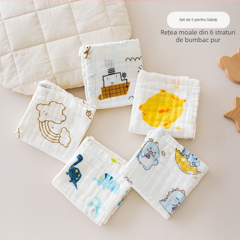 Prosop bebeluș – din bumbac 100%, greutate 50–80 g, pentru bebeluți, marca Star boy, categorie: prosop