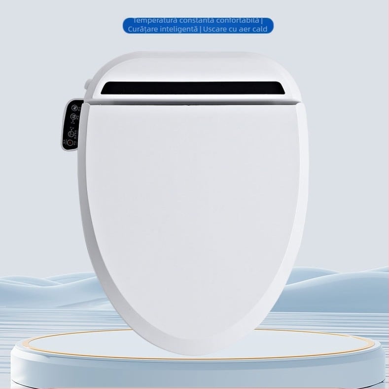 LB-302C Capac inteligent de toaletă cu bidet și uscare automată – material PP, încălzire instantă, reglare temperatură apă, încălzire șezut