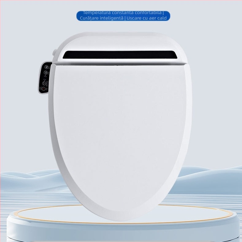LB-302C Capac inteligent de toaletă cu bidet și uscare automată – material PP, încălzire instantă, reglare temperatură apă, încălzire șezut